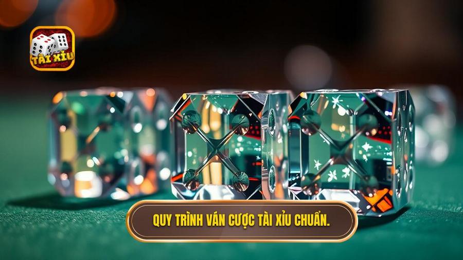Quy trình ván cược Tài Xỉu chuẩn