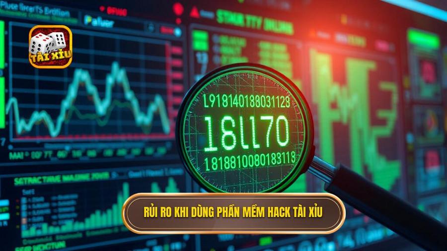 Phần mềm hack tài xỉu: Sự thật đằng sau những lời quảng cáo "thắng 100%" 3 3. Rủi ro khi dùng phần mềm hack tài xỉu
