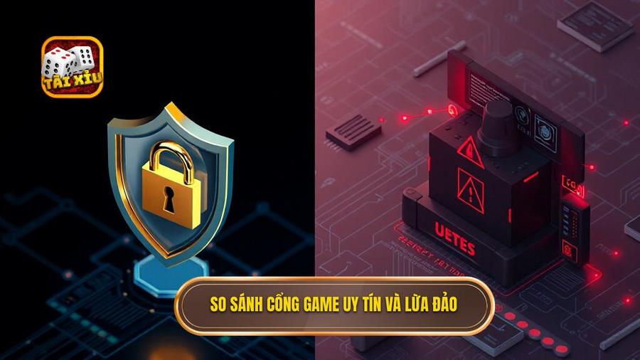 Dấu hiệu tài xỉu lừa đảo: Cẩm nang nhận diện và phòng tránh cho cược thủ 3 3. So sánh cổng game uy tín và lừa đảo
