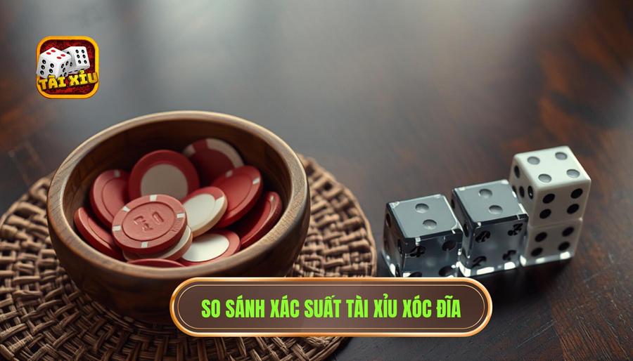 Tài xỉu có dễ thắng hơn xóc đĩa không? Phân tích từ góc độ chuyên gia tại TÀI XỈU 2 So sánh xác suất: Tài xỉu có dễ thắng hơn xóc đĩa không?